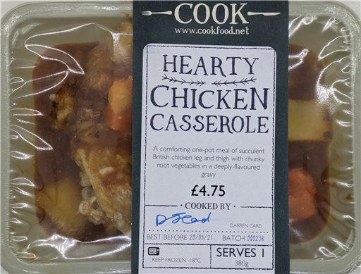 Hearty Chicken Casserole - 1 Portion