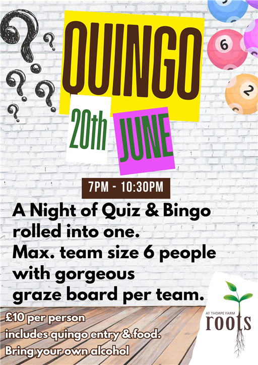 Quingo 20th June