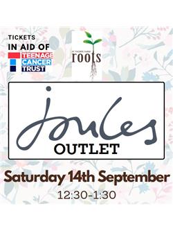 Joules Sale 14th September 12:30pm - 1:30pm