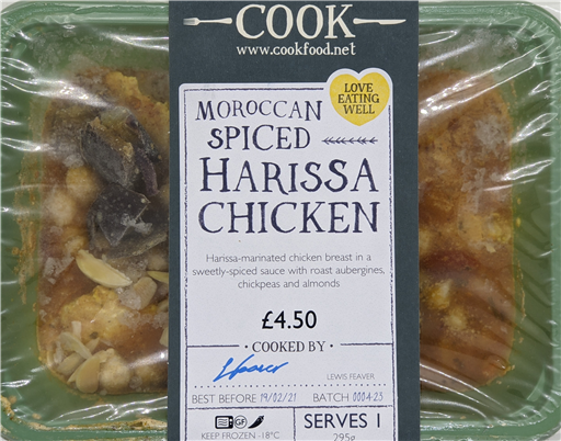 Harissa Chicken - 1 Portion