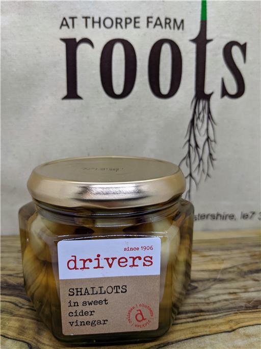Shallots in sweet cider vinegar - 350g