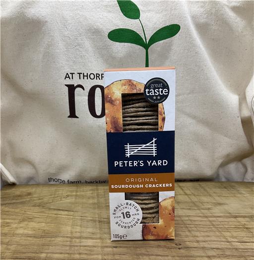 Peters Yard Sourdough Crackers Original