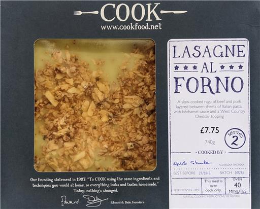 Lasagne Al Forno - 2 Portion