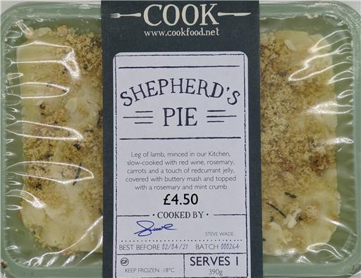 Shepherd's Pie - 1 Portion