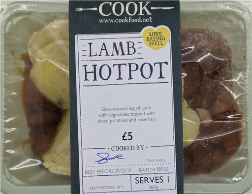 Lamb Hotpot - 1 Portion