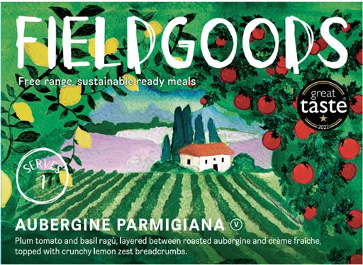 Aubergine Parmigiana - 1 Portion