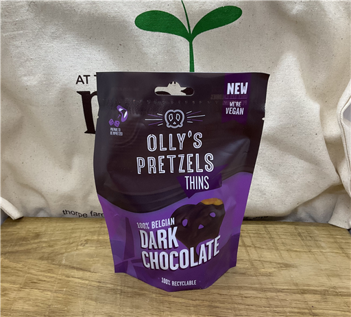 Ollys Pretzels Dark Chocolate Coated