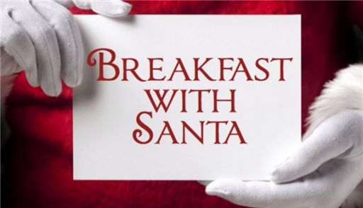 Breakfast with Santa Sat 14th Dec 24 9am - 11am