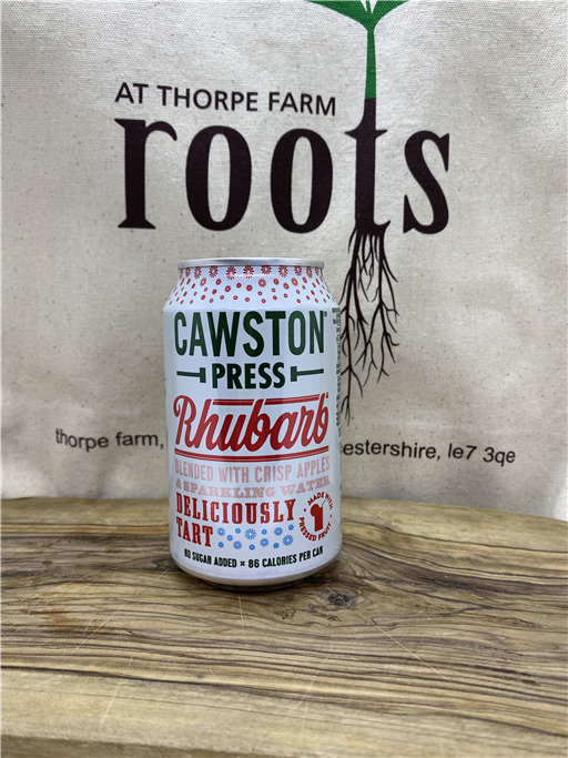Cawston Press - Rhubarb Sparking Water Can