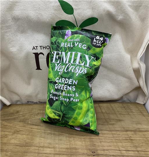 Emily Veg Crisps Garden Greens