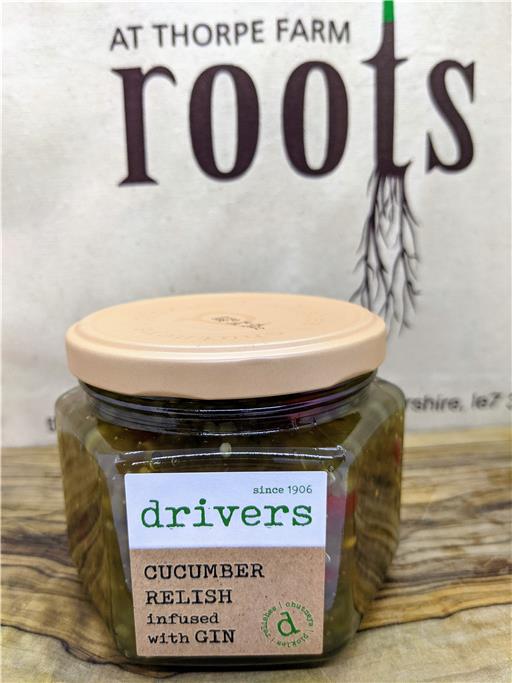 Cucumber Relish infused with GIN - 350g