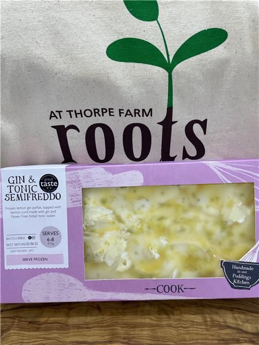 Gin & Tonic Semifreddo - Serves 6-8