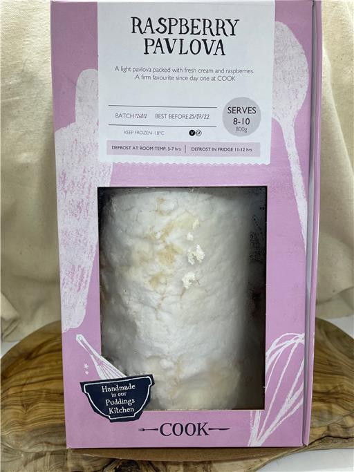 Raspberry Pavlova