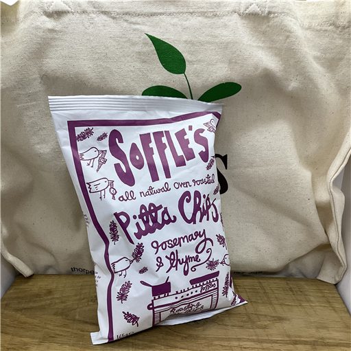 Soffles Rosemary and Thyme Pitta Chips (Share Bag)