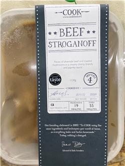 Beef Stroganoff - 4 portion