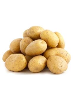 Washed White Potatoes