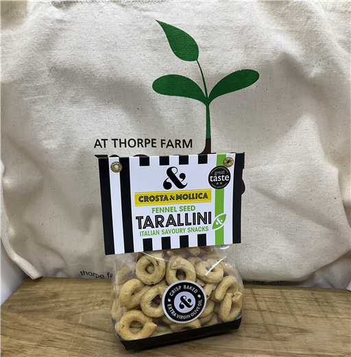 Crosta and Mollica Fennel Seed Tarallini