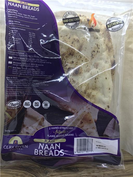 Clay Oven - Naan Bread