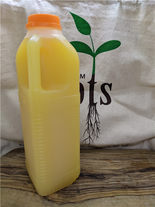 Buy 1 Litre Fresh Orange Juice - Roots at Thorpe Farm
