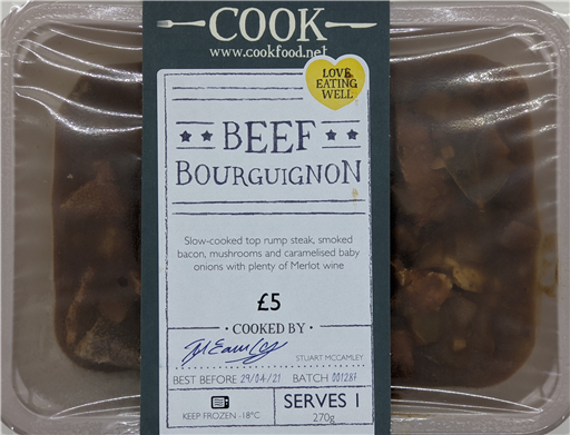 Beef Bourguignon - 1 Portion
