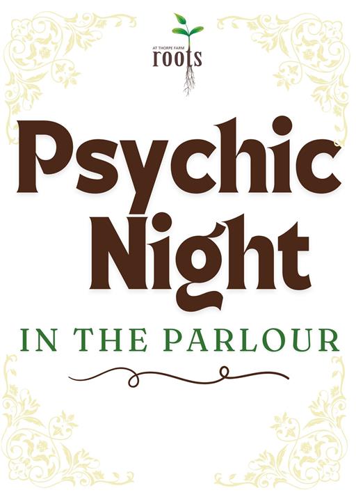 Psychic Night 6th November 2026 7pm