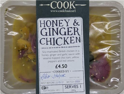 Honey & Ginger Chicken - 1 Portion
