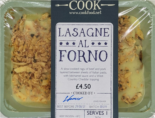 Lasagne Al Forno - 1 Portion