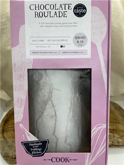 Chocolate Roulade - Serves 8-10