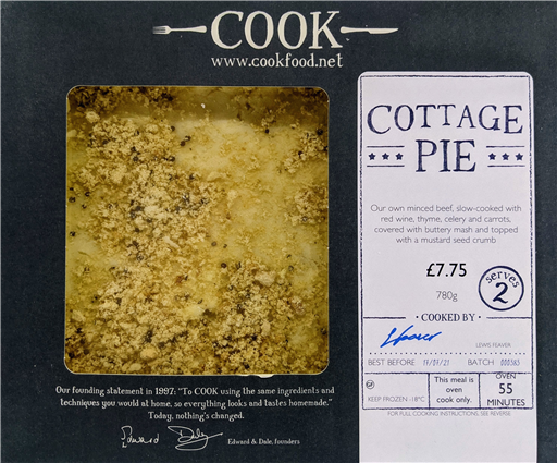 Cottage Pie - 2 Portion