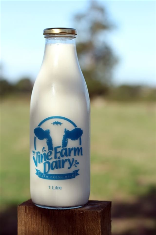 Vine Farm Milk - 1 Litre Refill