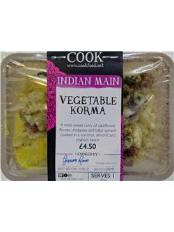 Vegetable Korma - 1 Portion