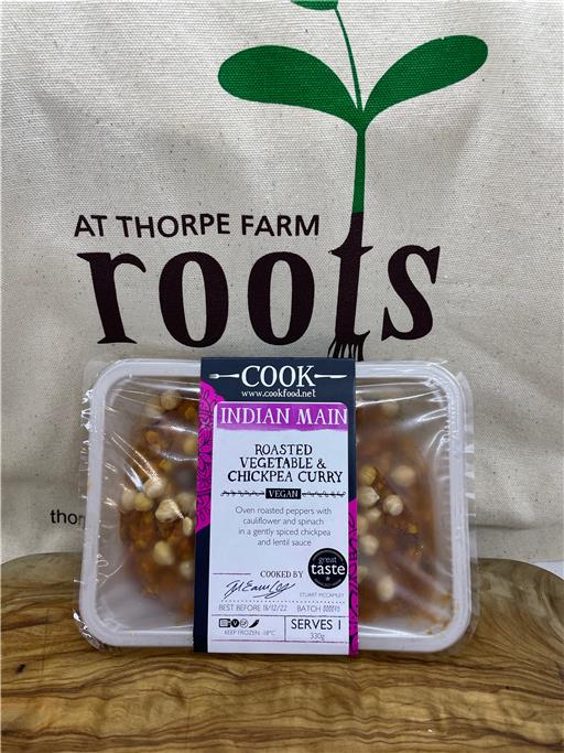 Roasted Veg & Chickpea Curry