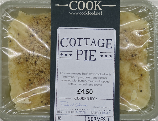 Cottage Pie - 1 Portion