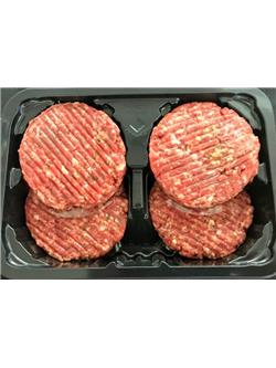 4oz Beef & Caramelised Onion & Black Pepper Burgers - Pack of 4