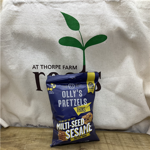 Ollys Pretzels, Multi Seed Sesame Thins