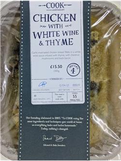 Chicken White Wine & Thyme - 4 Portion