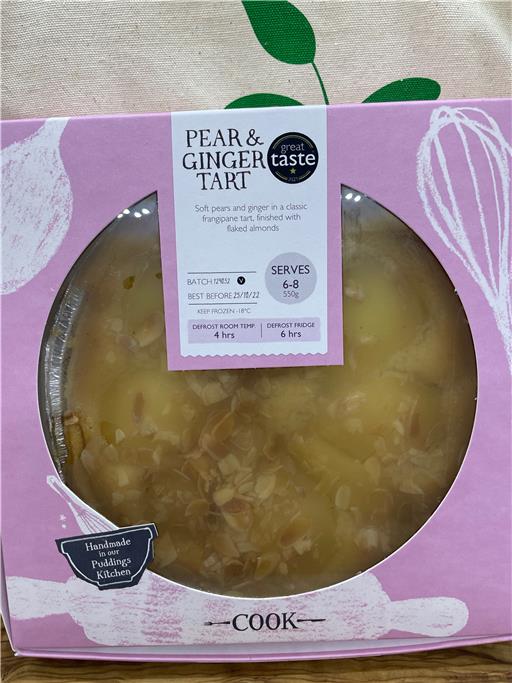 Pear and Ginger Tart