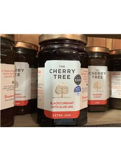 Cherry Tree Blackcurrant Jam with Sloe Gin