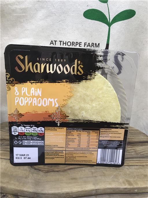 Sharwoods Poppadoms