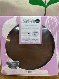 Chocolate & Almond Torte - Serves 6-8